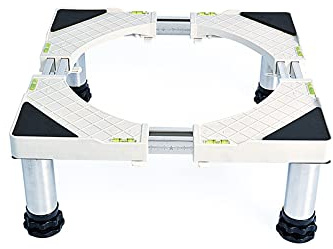YCNLYSSR Furniture Movable Base Multi-Functional Washing Machine Base Adjustable Base Refrigerator Stand height 14-17cm Fridge Freezer Stan (12 Legs 14 17cm)