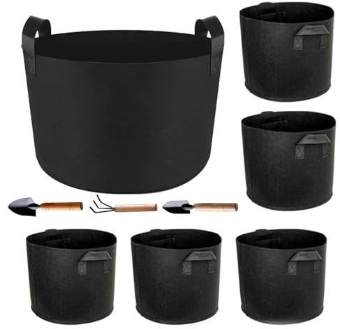 Sacs de Croissance des, en Tissu Non tissé, Lavable, pour tomates, Carottes, Fraises, sur Balcon, terrasse, Jardin, pour tomates, légumes, Carottes, Fraises, balcons, Jardins, aménagement