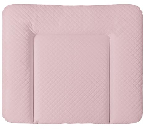 Ceba Baby® Wickelauflage - weiche Wickelunterlage - Baby Wickeltischauflage - 85x72 cm - Abwaschbar - OEKO-TEX® Standard 100 - Made in EU - Pink - 85 x 72 cm