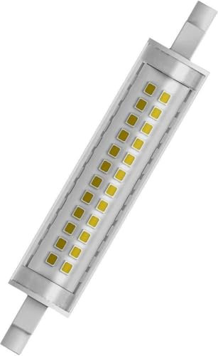 OSRAM Lampada a Tubo LED con Base R7s, Sostituzione Tubo LED da 12 W per Lampadina da 100 W, Bianco Caldo (2700 K)