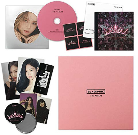 THE ALBUM [ VERSION #2 ] + 1 Hand Mirror + 4 Extra Photocards