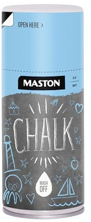 MASTON Chalk Paint - Matt - Blue - Spray Chalk - 150ml