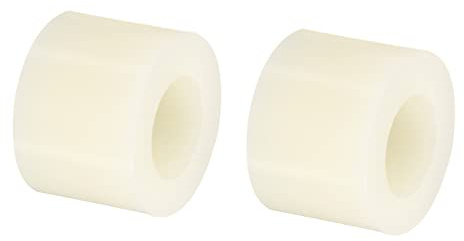 PATIKIL Redonda Espaciadora Arandela, 48 Paquete Nylon 6.2mm ID x 11mm OD x 8mm L para M6 Tornillos Bloque 3D Impresora TV Pared Montaje Eléctrica Toma, Beige