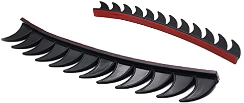Rianpesn Mohawk Warhawk | Adesivo per Casco con Testa a Cresta di Gallo, Accessorio Mohawk per Moto, Moto Sportive, Cross, Motoslitte, Cruiser (Casco Non Incluso)