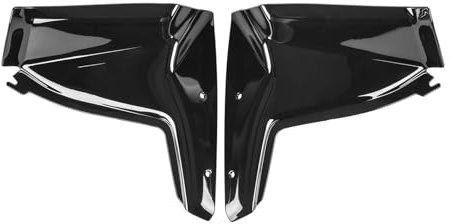 Motorrad Windschutzscheibe Für Tenere700 Für XT700Z 2019-2024 2020 2021 2022 Für Tenere 700 Seite Windschutzscheibe Windschutz Motorrad Griff Bar Windabweiser Motorrad Flyscreen(Smoke)