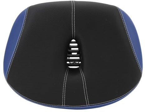 Sella per Bici Senza Naso Ampia con Comfort in Memory Foam, Sostituzione della Sella Cava Integrata, Ammortizzante per la Guida su Lunghe Distanze, Imbottitura Extra per Uomini e