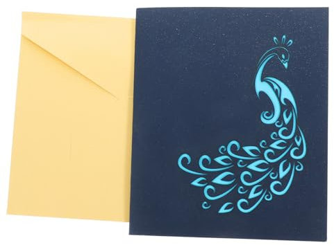 VILLCASE Kreative 3d Grußkarte Aus Papier Mit Ausgehöhltem Design Für Party Dekoration Hochzeit Jahrestag Freunde Familie