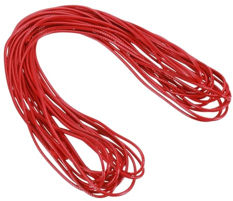 QUARKZMAN Cordino Cerato 2mm Cordino In Poliestere Cerato 11 Rosso | Iarde Cordino Cerato, Per Realizzazione Braccialetti, Collane, Bigiotteria, Creazione Di Gioielli E Lavoretti Fai Da Te