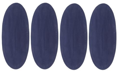 SUPVOX Oval Elbow Patches 2 Pairs for Clothes Fabric Repair on Sweaters and Jackets Suitable for Men’S Sports and Outdoor Activities