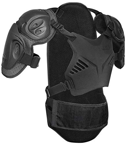IXS Hammer EVO Upper Protective Black XSS Schutzhüllen, Unisex, Erwachsene, Schwarz, XS