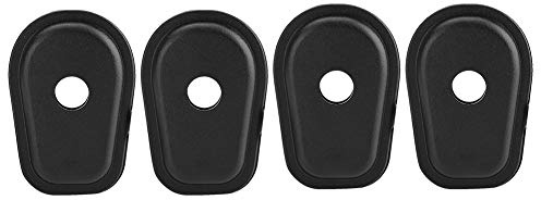 Madezz Motorrad Blinker Licht Adapter Platten Blinkerdichtung 4 Stück Dichtungspads für Blinker Montage Spacer Adapter Blinkerplatten für Z250 Z300 Z650 Z750 Z800 Z900 Z1000 Z1000SX Z750S Z250SL
