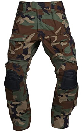 EMERSONGEAR Tactical G3 Combat Ripstop Pants for Men Military Camo,WL 32W