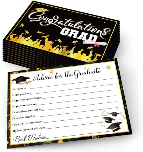 Kaxulvoblig Glückwunschkarte zur Graduation 2025, Glückwunschkarte zum Bachelor - Ideal Für Congrats Grad Dekorationen & Graduation Party Decorations