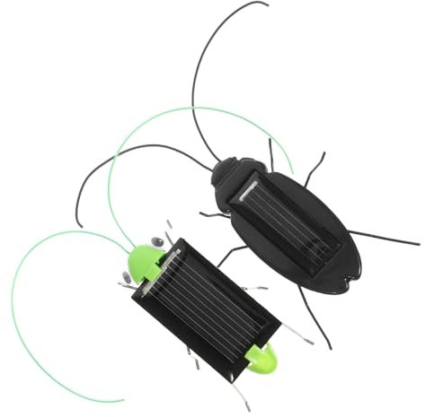TOYANDONA 2 Stück Solarbetriebenes Insektenspielzeug Set Spielzeug Mit Simuliertes Lehrspielzeug Für Jungen Ohne Batterie Aus Hochwertigem Material