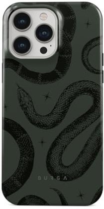BURGA Handyhülle für iPhone 13 Pro Max – Unisex Hybrid-Schutzhülle mit stoßdämpfendem TPU & kratzfester Außenschale, erhöhter Displayrand, MagSafe-kompatibel, kabelloses Laden, stylisches Design | Stoßfestes TPU, robuste Außenoberfläche, kratzfeste Oberfläche, erhöhter Rand für Bildschirmschutz, Unisex