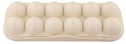 FACAIIO Boîte de rangement portable à 18 compartiments pour œufs en plastique avec design pliable pour camping, randonnée, pique-nique et activités de plein air