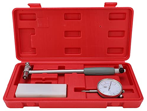 50-160MM Indicador de Prueba,Herramientas Correa Reloj Calibre de Diámetro Kit de Herramientas de Medición del Cilindro del Motor Reloj Comparador para Medir las Dimensiones Internas