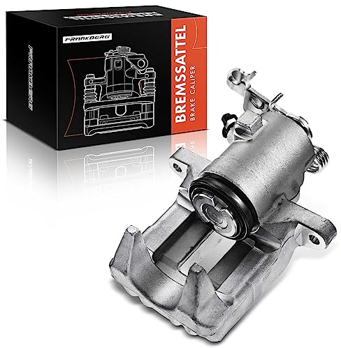 Frankberg Brake Caliper Disc Brake Rear Left Aluminium Compatible with Golf Plus Golf V Golf VI A3 O.c.t.a.v.i.a II Leon Altea Altea XL Toledo III Yeti Beetle Replace# 1K0615423J
