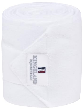 Kingsland Bandagen Fleece Classic Größe VB/WB, Farbe weiß