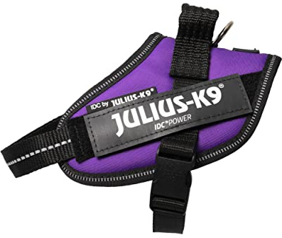 IDC Powerharness Hundsele i storlek: XS/mini-mini, mörklila