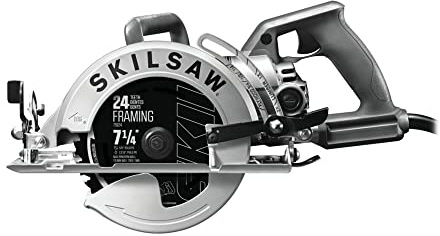 SKIL 7-1/4 Worm Drive Circular Saw With Twist Lock Plug- SPT77W-71