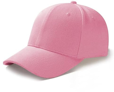 ASD Accessories herr dam baseball klassiska kepsar, män kvinnor unisex justerbara basebollkepsar, Rosa, one size