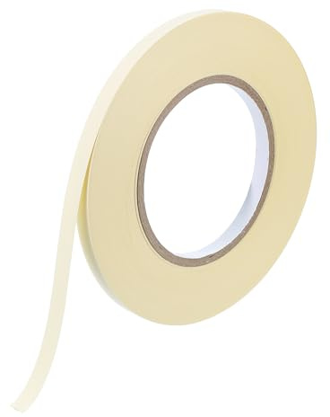 PATIKIL Acetatgewebeklebeband 8mm x 30 Meter, weißes Isoliergewebe Klebeband für Laptop Elektrik Automobil Gitarrenreparatur Kabelbaum