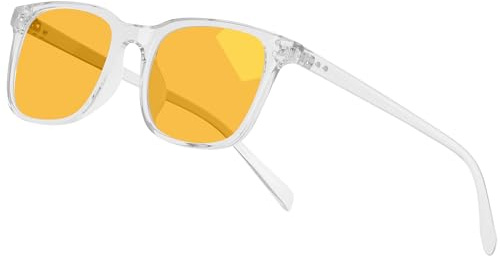 GIMDUMASA Brillenfassungen für Damen Computerbrille PC Gaming Brille Ohne Stärke Blue Light Blocking Glasses Herren UV Protection