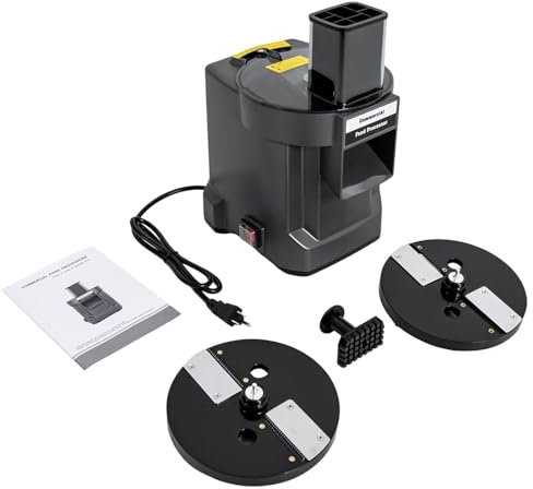 Kindevieft Affettatrice Elettrica 3 in 1 per Verdure, Robot da Cucina Professionale con 3 Lame, Tritatutto per Carote, Patate e Cipolle,Black