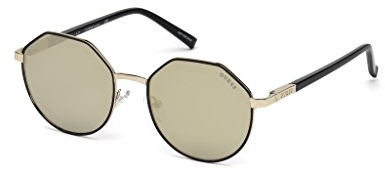 Guess Unisex-Erwachsene GU3034 05G 53 Sonnenbrille, Schwarz (Nero)
