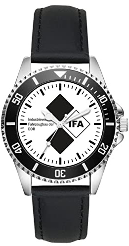 KIESENBERG Geschenk für DDR IFA Wappen Ostprodukte Uhr L-1059