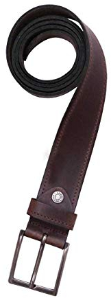 camel active Herren Guertel-leder G rtel, Braun (Brown 20), 105|#105|#677 (Herstellergröße: L) EU