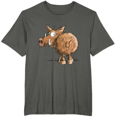 Drôle de Sanglier I Chasse I Cochon Sauvage Chasseurs T-Shirt