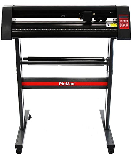 720mm Vinyl Schneideplotter mit LED Folienplotter Schneideplotter Plotter inklusive 3 x Roland-Messer SignCut Software