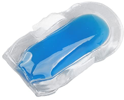 Kalt Warm Kompresse Gel,6 cm Wiederverwendbar Coolpack Kühlpads für Finger und Zehen,Gel-Kühlpack Schutzhülle mit Klettverschluss zum Schutz und sicherem Halt