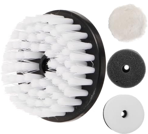 COLLBATH Kit de Brosses à Chaussures 4 Pièces Brosses de Nettoyage Polissage pour Nettoyage et Entretien de Chaussures