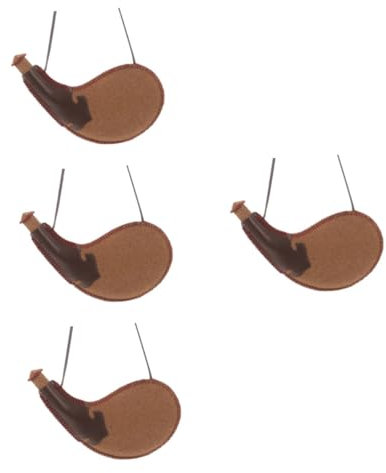 Amosfun 4 Piezas Bolsa De Agua Antigua Cantimplora Botella Beber Matraz De Vino Bolsa De Vino Bolsa De Almacenamiento De Vino Cantina De Agua Bolsa De Bota De Vino Porta Matraz Odre Cuero