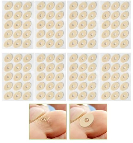 Cuscini per calli, cuscinetti per calli per le dita dei piedi | Protezioni per mais 120X - Sollievo dal disagio dovuto calli, calli, vesciche, attriti del tallone, protegge piedi e dita dei piedi