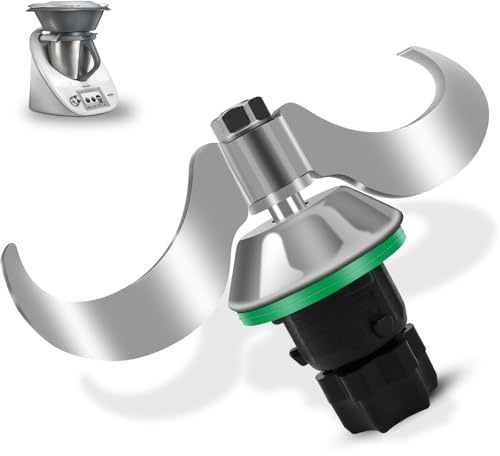 WPPQWP Teigmischmesser für Thermomix TM7 TM6 TM5 Teigknetmesser | Edelstahl Teig Messer Thermomix Zubehör Schnelles Mischen Schnelle Reinigung Es Bleiben Keine Teigreste Zurück Küche