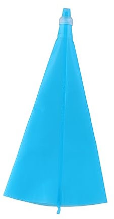 Cabilock Sacchettino in Silicone Riutilizzabile 2 Pcs 6 Accoppiamenti per Decorazione Torte Biscotti Materia Antiscivolo e Facile da Usare