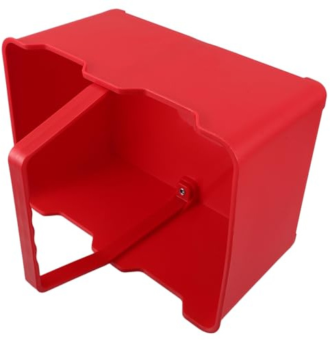 TOPPERFUN Cesta para Botellas con Asa Gran Capacidad Portabebidas de Plástico Resistente para Bares Ktv Soporte para Cerveza Vino y Refrescos