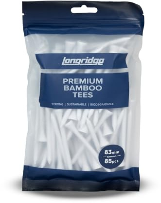 Longridge Bambu Tee da Golf 83mm (85pcs)