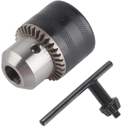 Fafeicy Portabrocas de Capacidad de 1,5-13 Mm, Construcción de Aleación, Alto Rango de Sujeción para Taladros y Atornilladores de Impacto