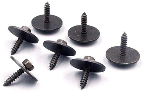 10/20 Viti Esagonali Per Lamiera Protezione Sottoscocca Per BMW Per Benz 2019900536, Autofilettanti Per Paraurti Anteriore(10pcs)