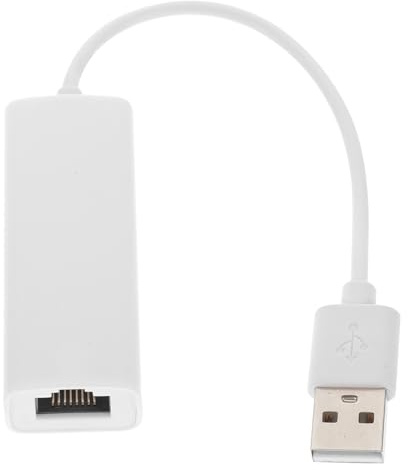Adaptador de Red Gigabit Rj-45 Abs sin Driver para Computadora | Chip de Red Potente, Tasa 10/100 Mbps, Junta Disipadora, Color Blanco