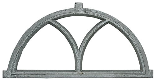 Fenster grau Stallfenster Eisenfenster Scheunenfenster Eisen 81cm Antik-Stil (g)