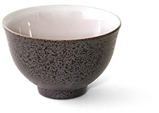 Nankei - japanische Teeschale Kumidashiwan Kokurei, Banko Ton. Weiß und fasst ca. 100 ml