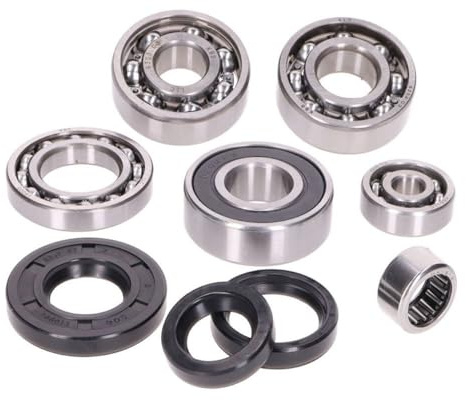 2EXTREME Motorlagersatz 20mm + Wellendichtringe kompatibel mit Vespa 50 S | Komplett-Revisionskit mit Motorlagern; kompatibel mit Vespa Smallframe, N, R, L, PK, 80, 90, 125; 2-Takt-Motor, 20mm, Classic