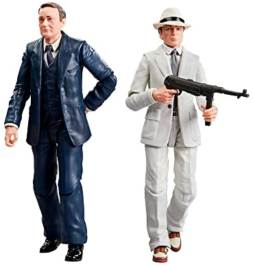 Indiana Jones et Les aventuriers de l'arche Perdue, Figurines Marcus Brody et René Belloq (Ark Showdown) Adventure Series de 15 cm