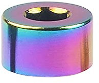 Yaruijia Bolts M5/M6x10/12/15/16/18/20/23/25/30/35/40/45/50/55/60/65mm Allen Key for Bicycle Stem Seatpost Bike Parts (Color : Rainbow-35MM-M6)
